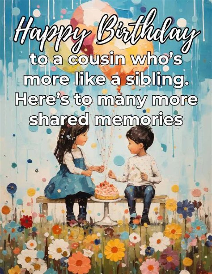 What can I say to my cousin on his birthday?