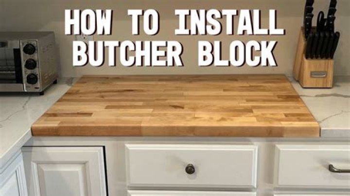 What can I use to condition my butcher block?