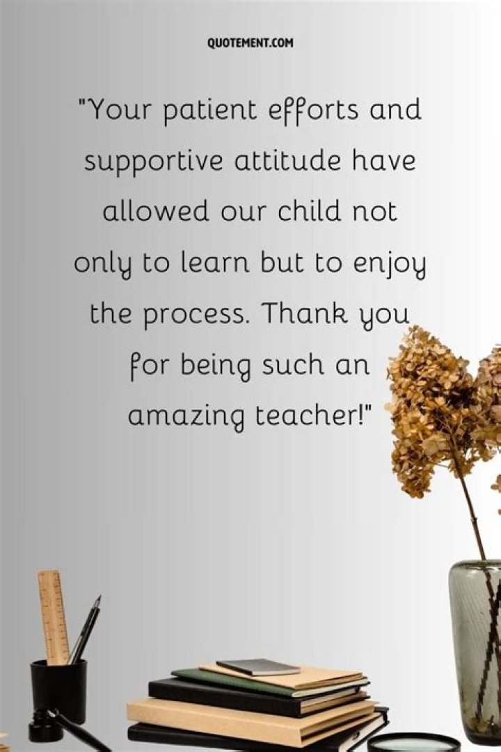 What can teachers say to parents?