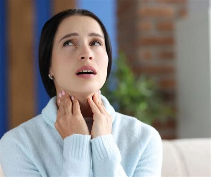 What can you do for a raspy voice in a baby?