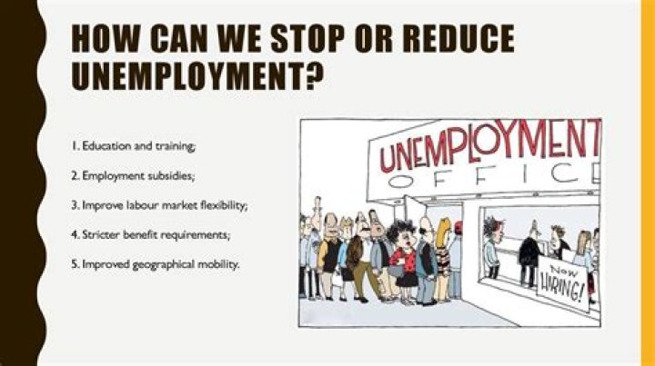 What can you do to counteract unemployment?