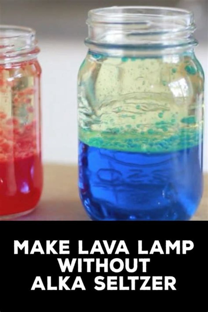 What can you use instead of Alka-Seltzer in a lava lamp?