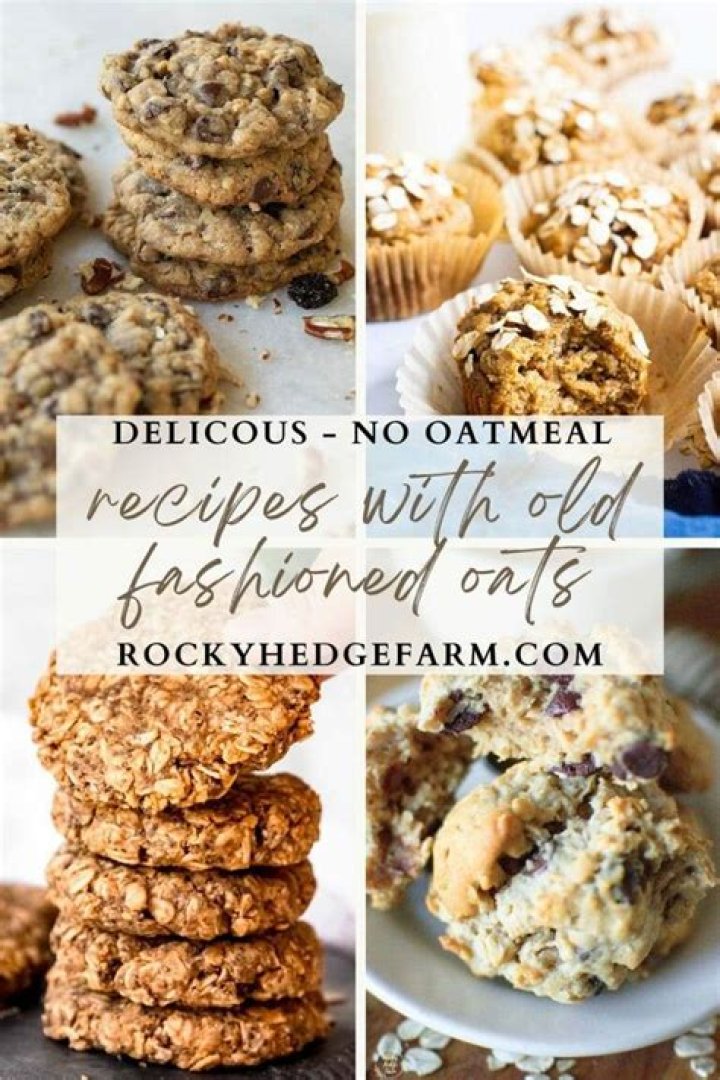 What can you use old fashioned oats for?