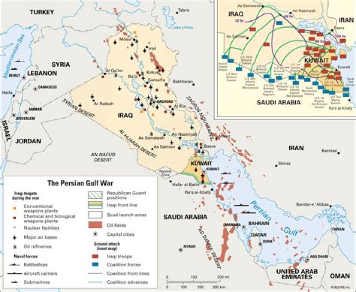 What caused the Persian Gulf crisis?