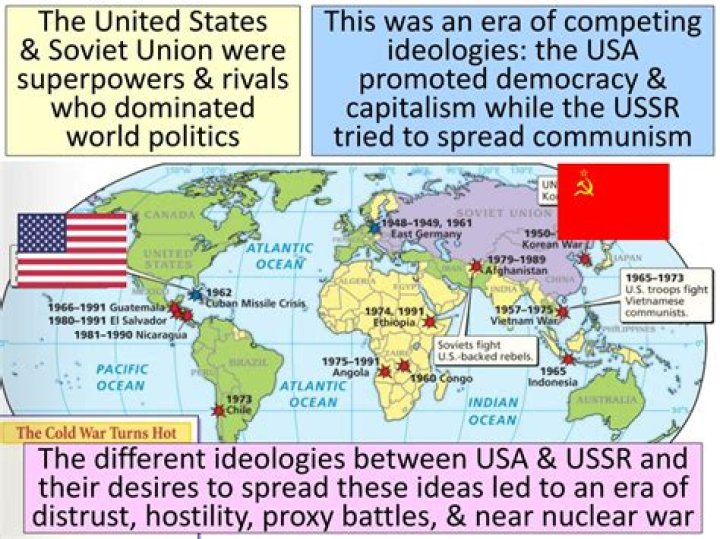 What caused the tension between the Soviet Union and the US?