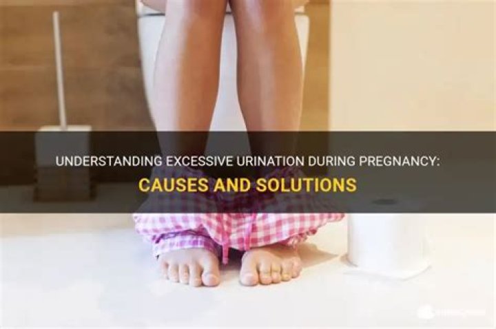 What causes painful urination during pregnancy?