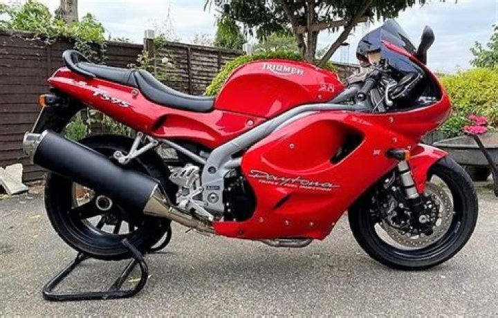What CC is a Triumph T595?