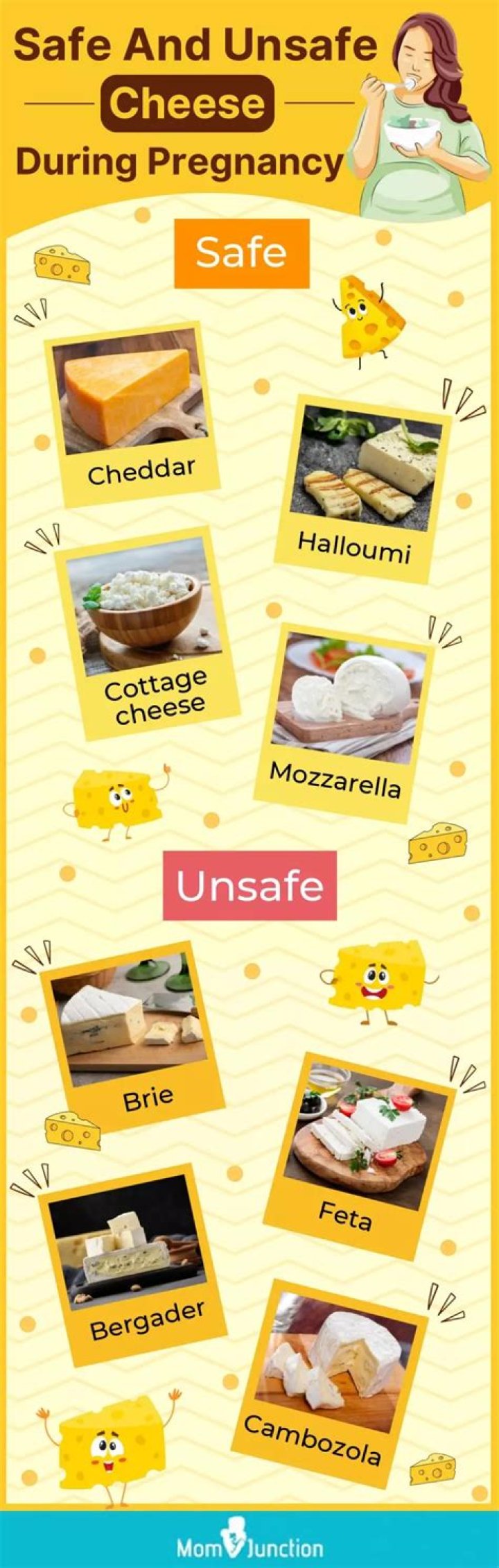 What cheeses to avoid while pregnant?