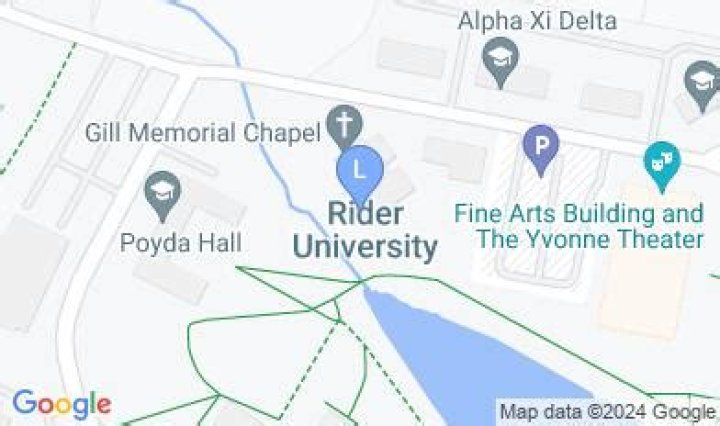 What city is Rider University in?