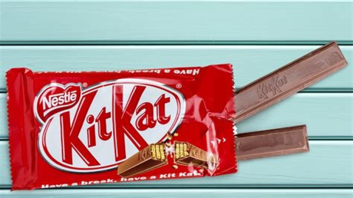 What color is a Kit Kat?