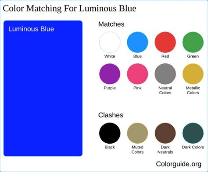 What colors are luminous?
