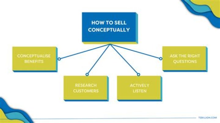 What conceptual selling techniques?