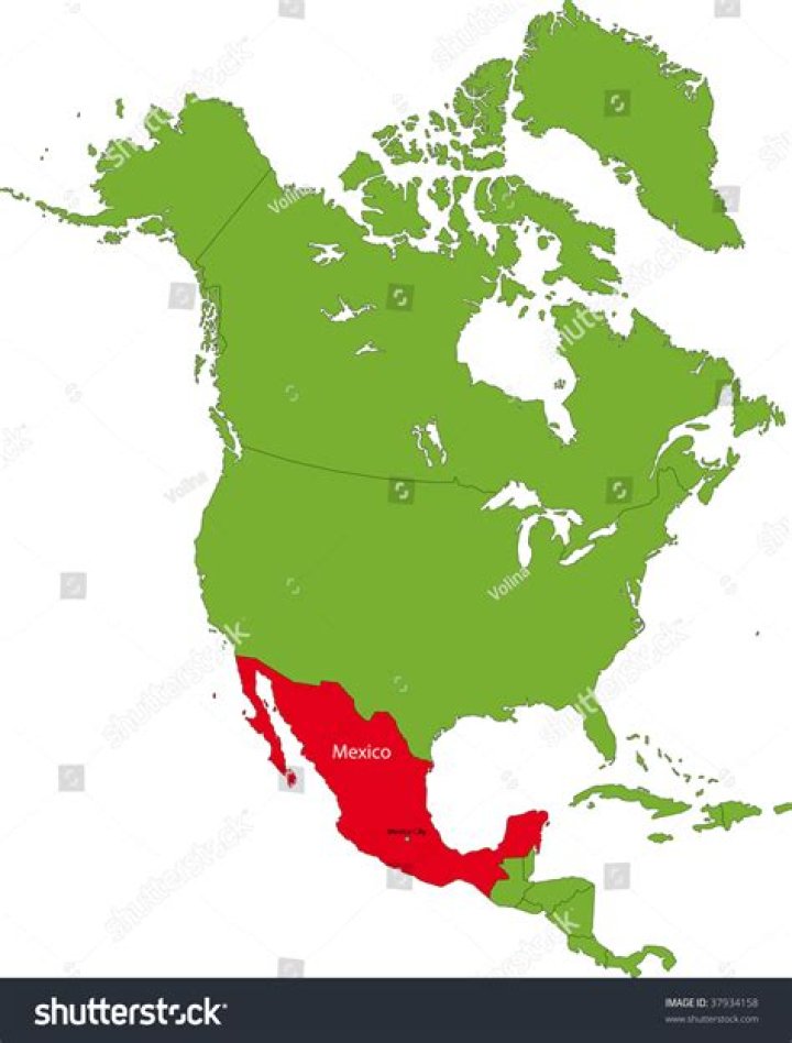 What continent is Mexico in?