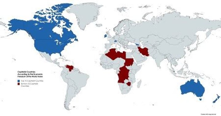 What countries are capitalist in the world?