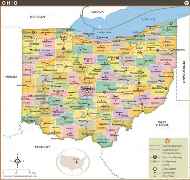 What county is Haverhill Ohio in?