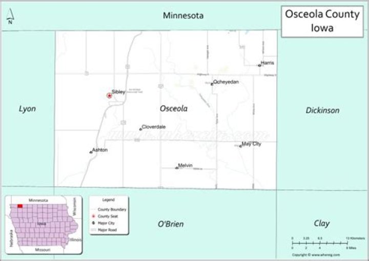 What county is Osceola IA in?