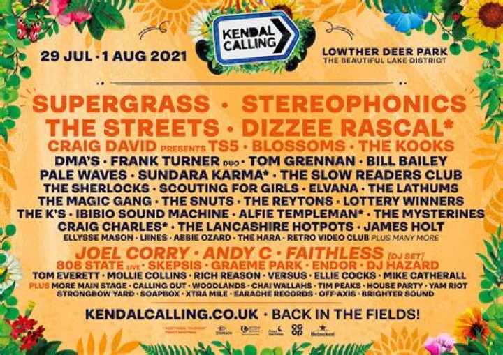 What date is Kendal Calling 2021?