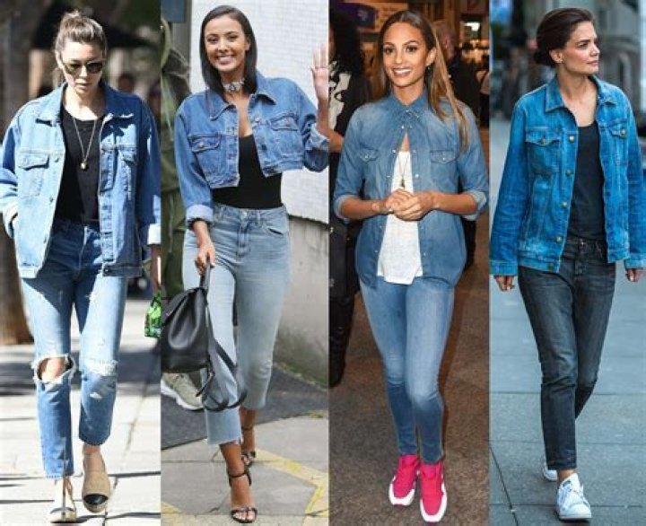 What decade wore all denim?