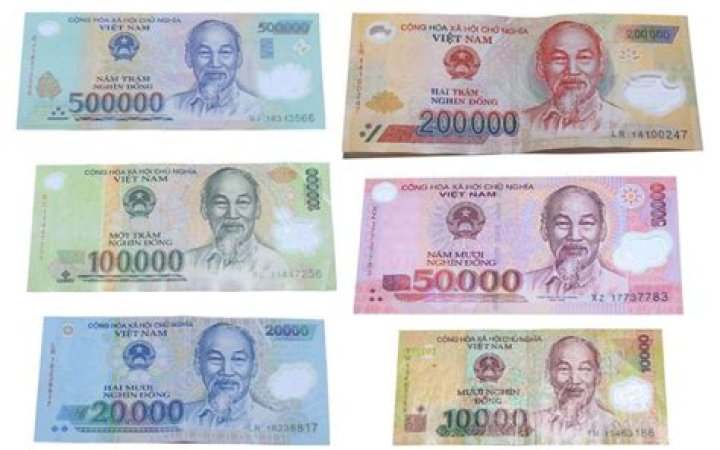 What denominations do Vietnamese dong come in?