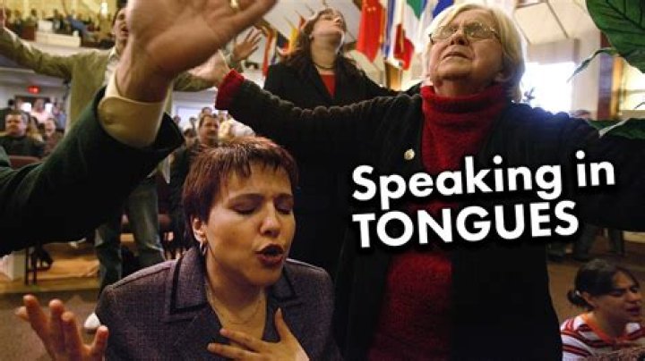 What denominations practice speaking in tongues?