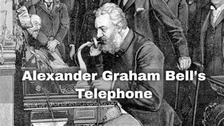 What did Alexander Graham Bell say on the first phone call?
