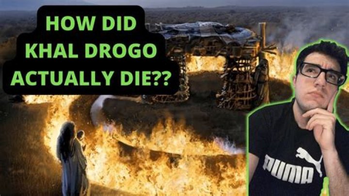 What did Khal Drogo say before killing Viserys?
