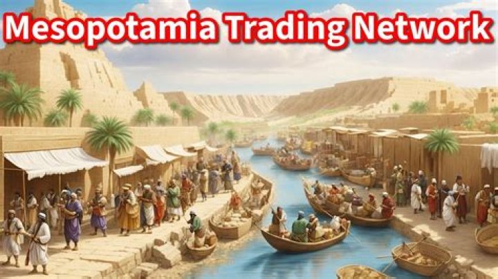 What did Mesopotamia trade and who did they trade with?