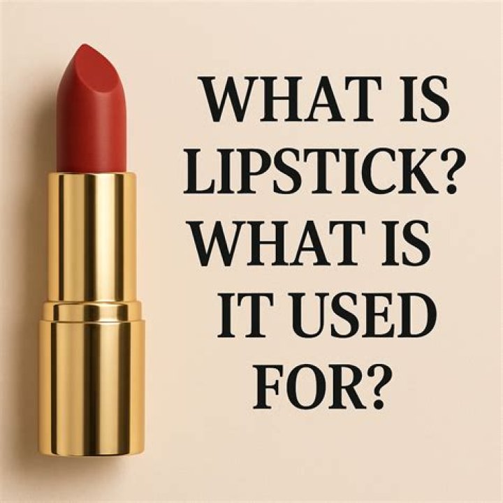 What did Red lipstick symbolize?