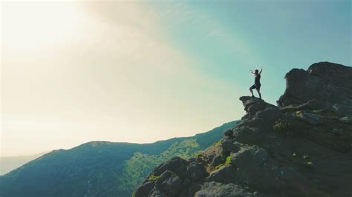 What did the boys find at the top of the mountain?