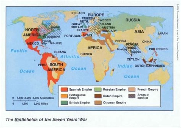 What did the British do in the Seven Years War?