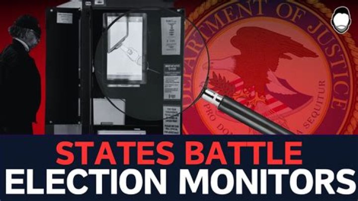 What do election monitors do?