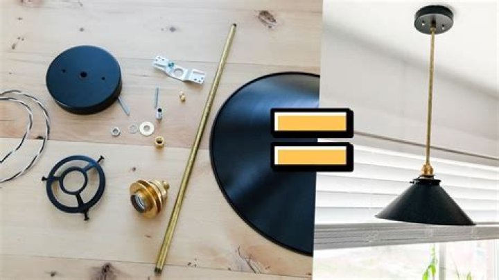 What do you call a hanging light fixture?