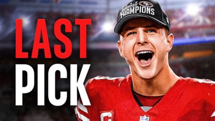 What do you call last pick in NFL Draft?