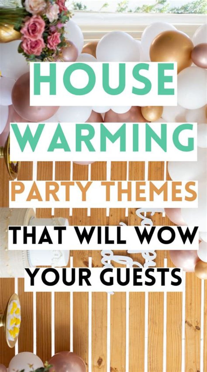 What do you do at a house warming party?