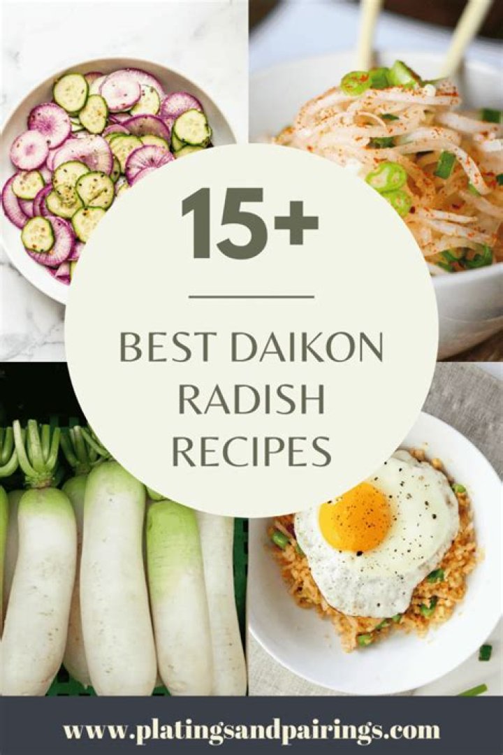 What do you do with daikon radishes?