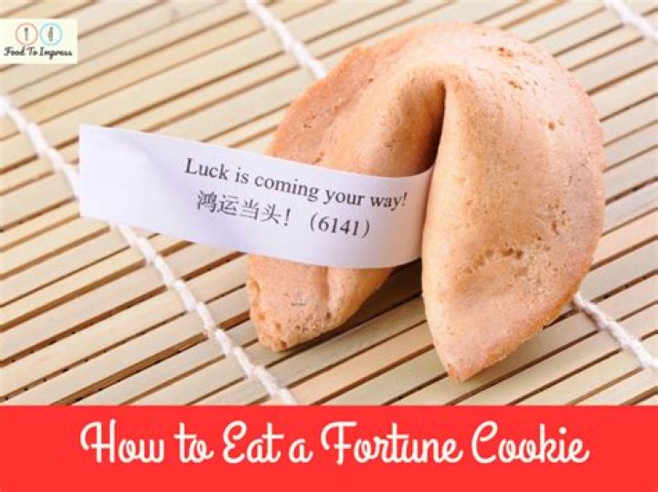What do you say at the end of a fortune cookie?