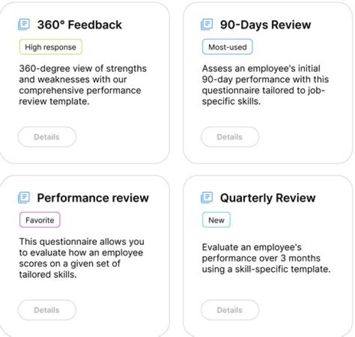 What do you write in a final comment on a performance review?