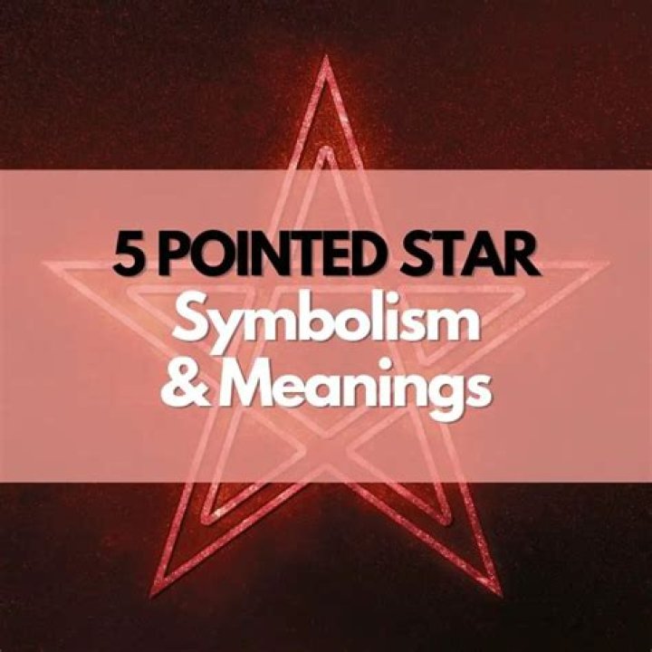 What does a 5 pointed star symbolize?