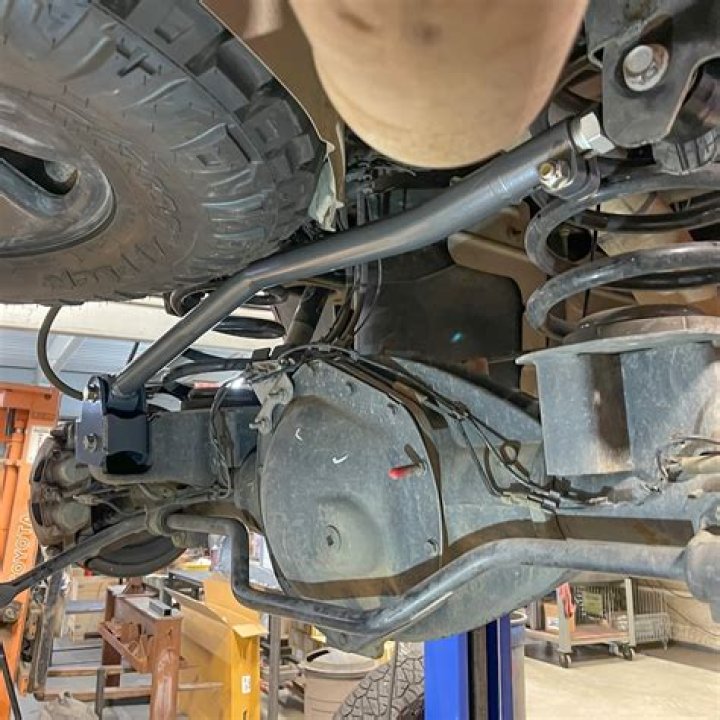 What does a adjustable track bar do?