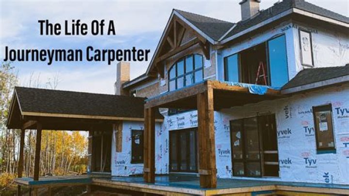 What does a journeyman carpenter do?