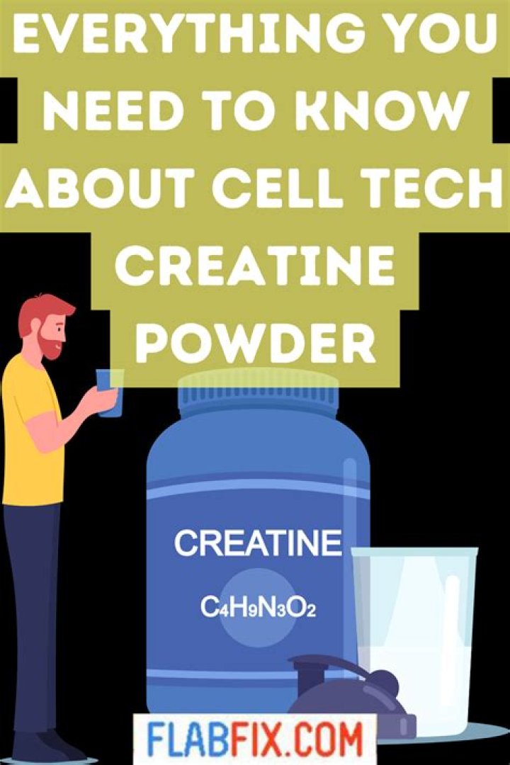 What Does Cell Tech creatine do?