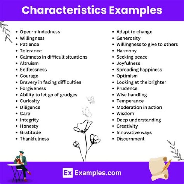 What does distinguishing characteristic mean?