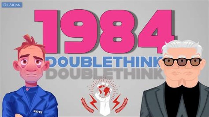 What does doublethink symbolize in 1984?