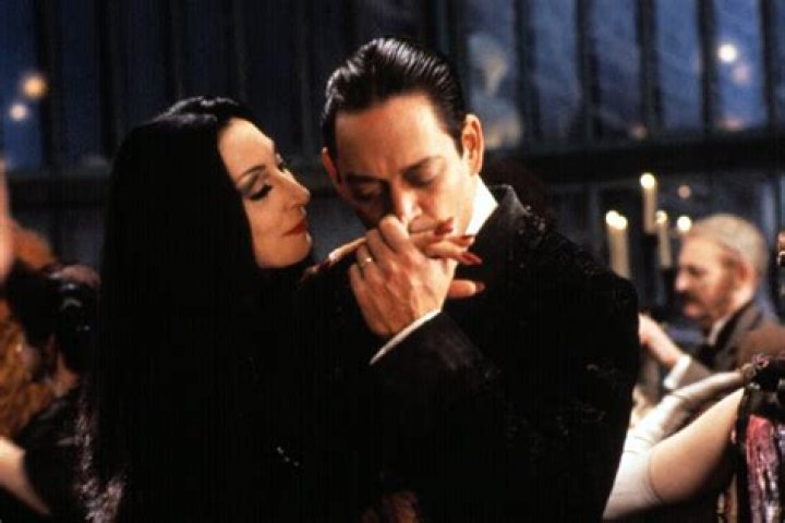 What does Gomez and Morticia say to each other?