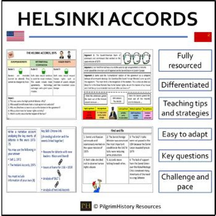 What does Helsinki Accords stand for?