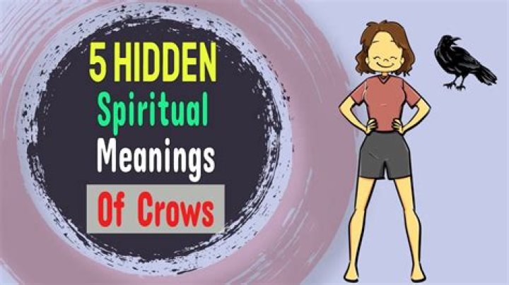What does it mean spiritually when you see a crow?