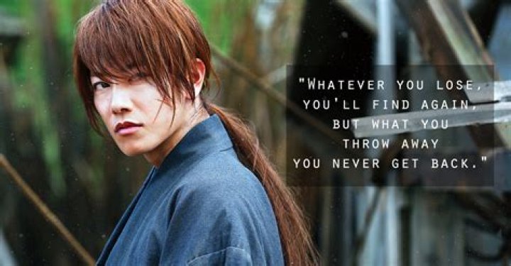 What does Kenshin always say?