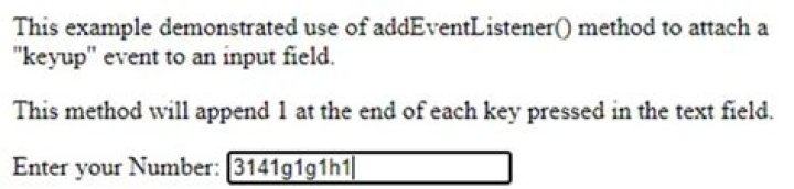 What does Keyup mean?