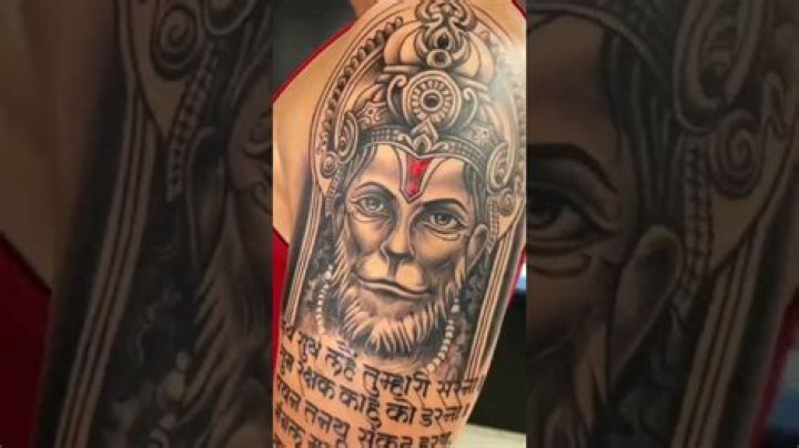 What does Lord Hanuman tattoo mean?