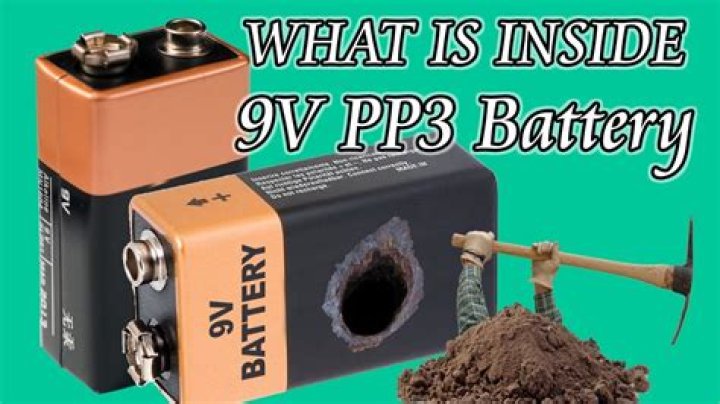 What does PP3 mean on a battery?
